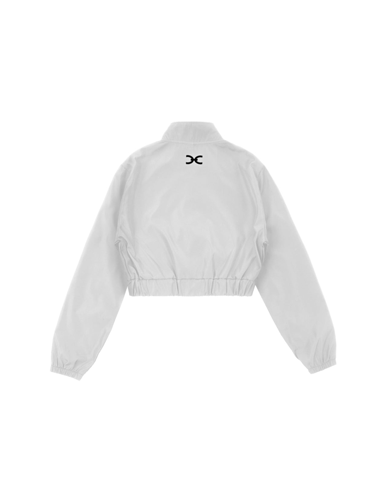 SNOWFALL CROPPED ZIP-UP JACKET