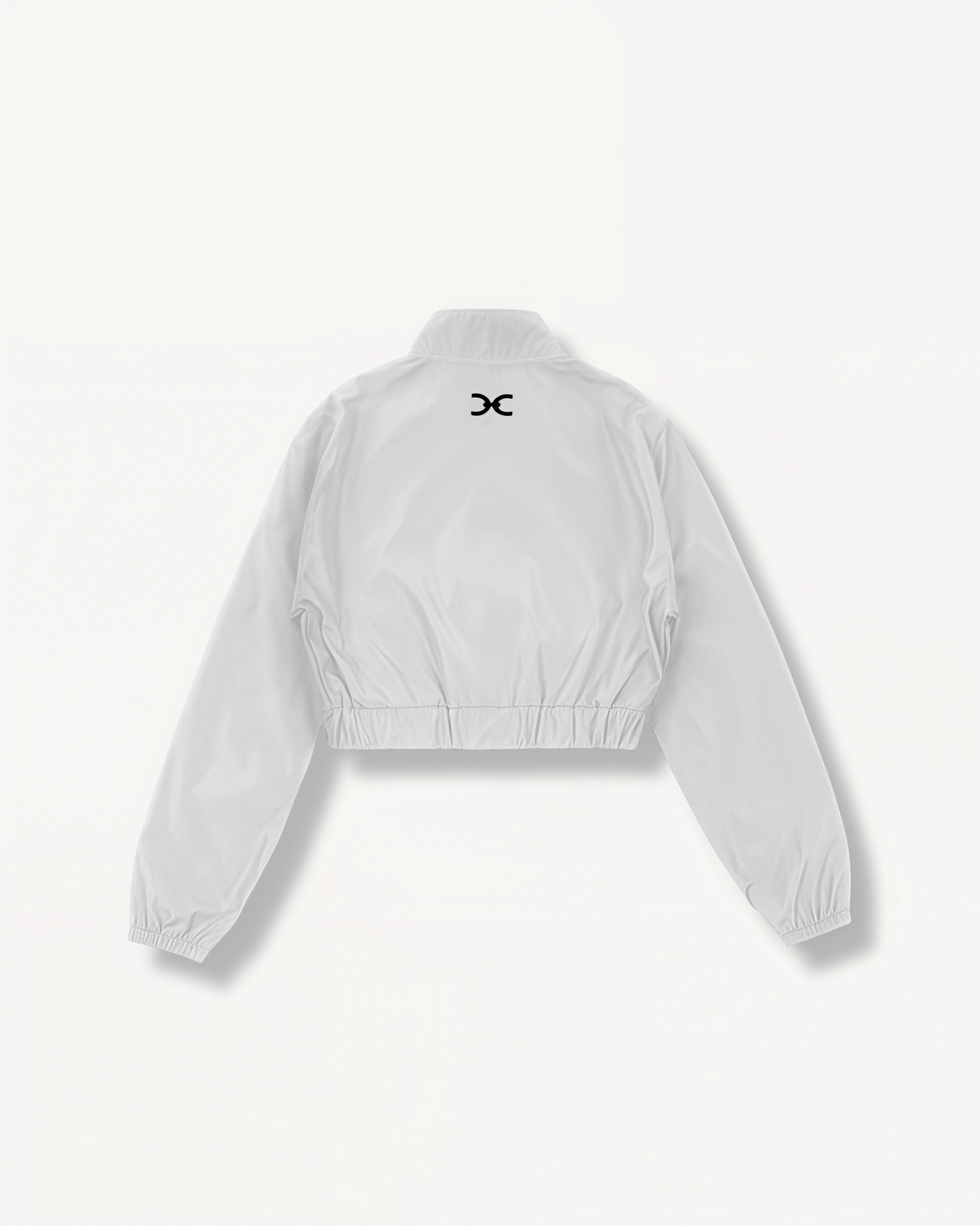SNOWFALL CROPPED ZIP-UP JACKET